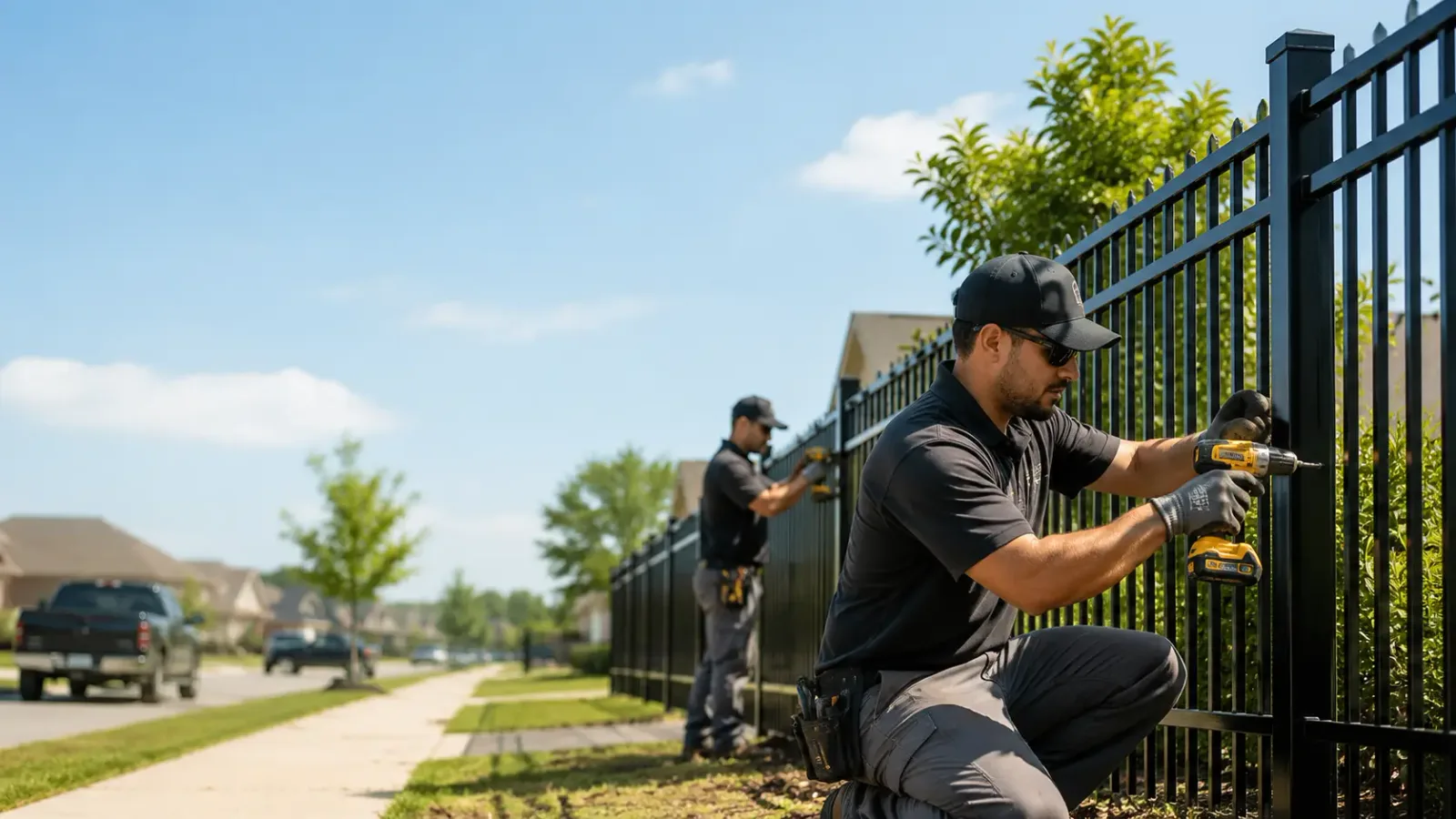Metal Fence Installation in Juneau, WI
